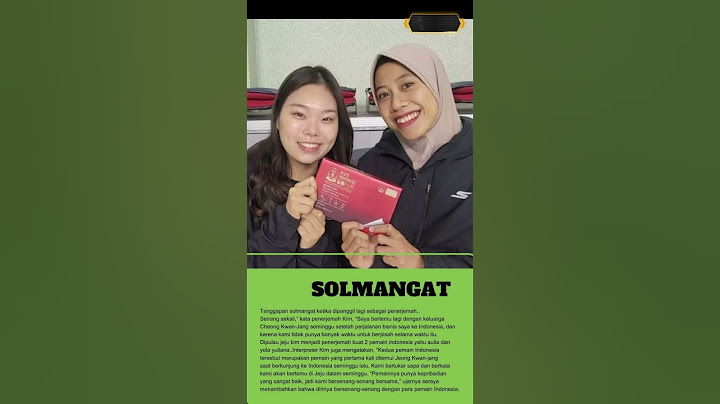 Tanggapan solmangat ketika dipanggil lagi sebagai penerjemah..#megawati  #redsparksvolleyball