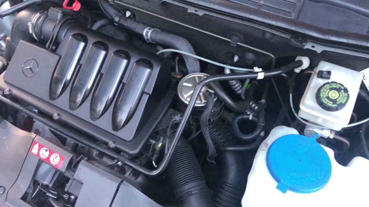 Engine sound Mercedes w169 a160 cdi YouTube