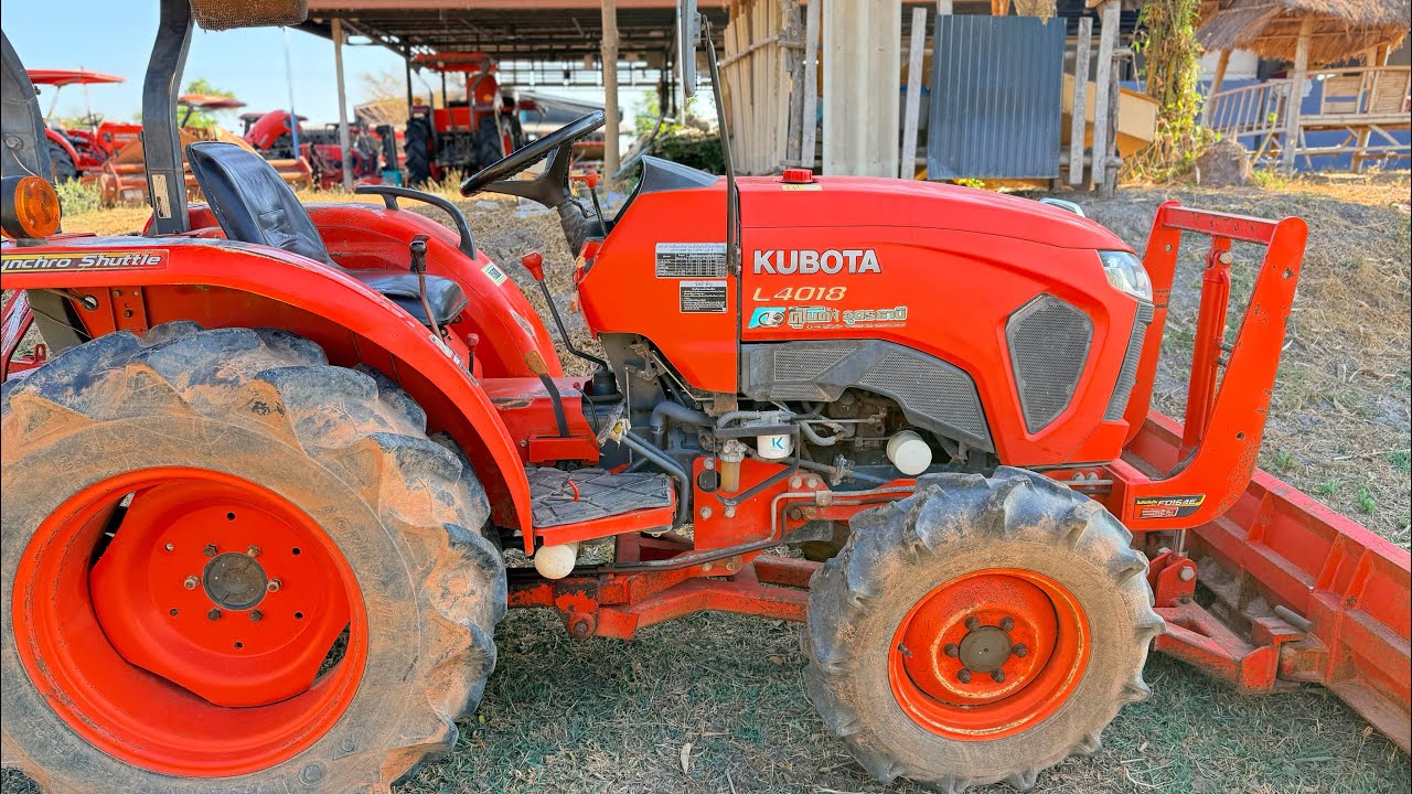 รถไถL4018 รถสวยสีเดิมๆ มาพร้อม3ชิ้น ✅✅เพียง 260000 หาใช้งานไม่ผิดหวัง ☎️0644049068