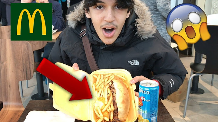 CHALLENGE: EAT A KEBAB AT A MCDO