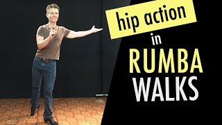 Basic Rumba Walks  Hip Action Dance Tutorial | Footwork Friday (Ep22)