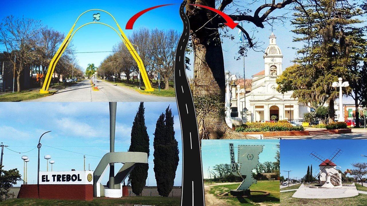 135 De El Trebol a Las Rosas, Santa Fe, Argentina #viajes #virtual #drone #turismo #travel