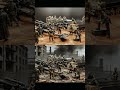 Battle of Stalingrad 1942, the German army used 150mm heavy infantry guns for street fighting ⚔️💥