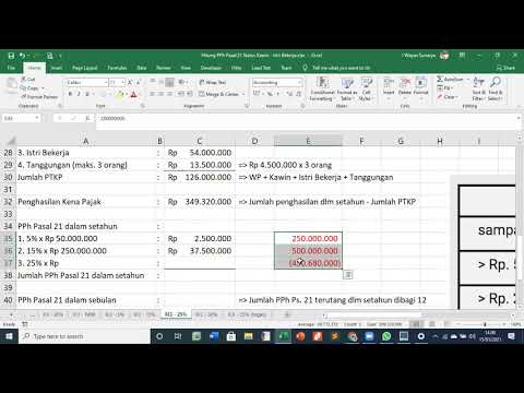 Video: Cara Mengisi 3 Pajak Penghasilan Pribadi Untuk Pengurangan Pajak Hipotek