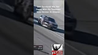 Dale Earnhardt Was Not Happy With His Teammate Mike Skinner At Atlanta. #nascar