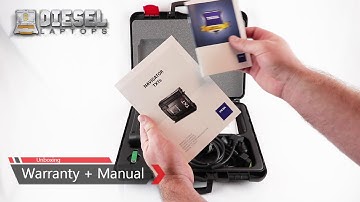 Diesel Laptops TEXA Training - Unboxing your new tool