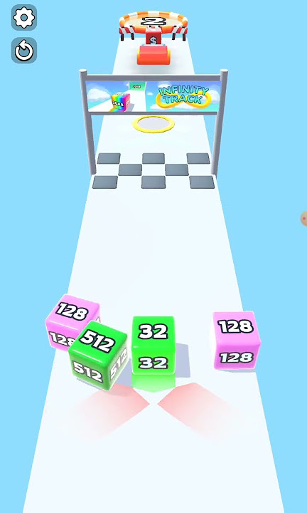 Jelly Run 2048 Level 1 Gameplay Walkthrough Android #Shorts