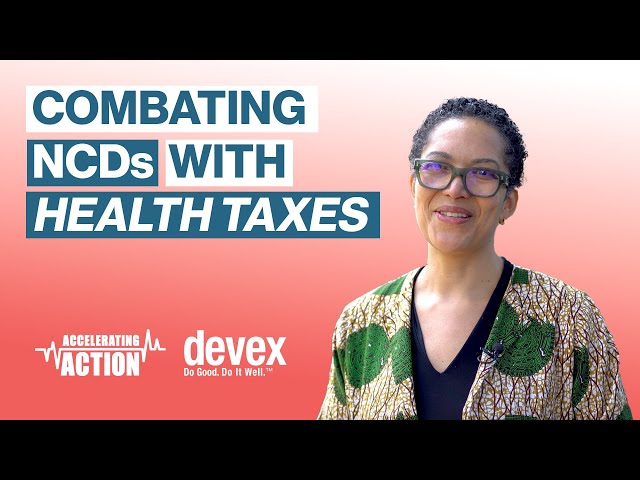 Watch How health taxes can combat the NCD crisis on YouTube.