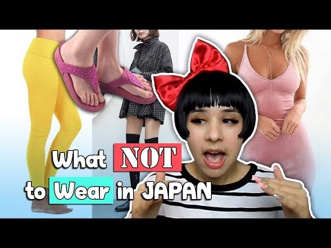 What NOT To Wear In Japan (\u0026 What Clothes Should You Bring To Japan)