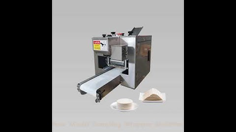 2021 new small mold removable dumpling wrapper skin making machine