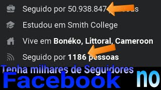 Como ter mil seguidores por dia no Facebook sem nenhum app