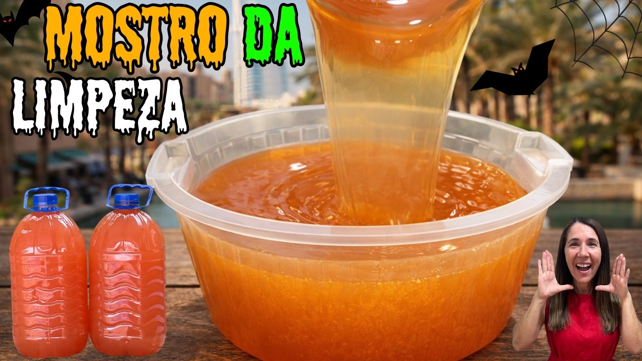 🔴NASCEU O MONSTRO DA LIMPEZA! O SABÃO CASEIRO MAIS BRABO QUE A INTERNET JÁ VIU!!