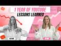 1 Year of Weekly YouTube Uploads – 8 Lessons I Wish I Knew Sooner