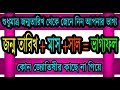 জন্ম তারিখ থেকে জানুন আপনার ভাগ্য|Know Your Fortune From Date Of Birth