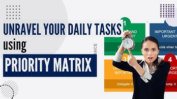 Manage your daily Tasks: The Eisenhower Matrix | Personal Development