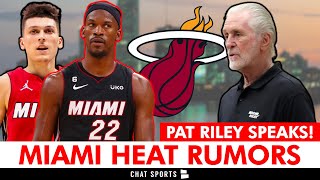 Miami Heat Rumors After Pat Riley Press Conference: Jimmy Butler Extension, BIG TRADE Coming?