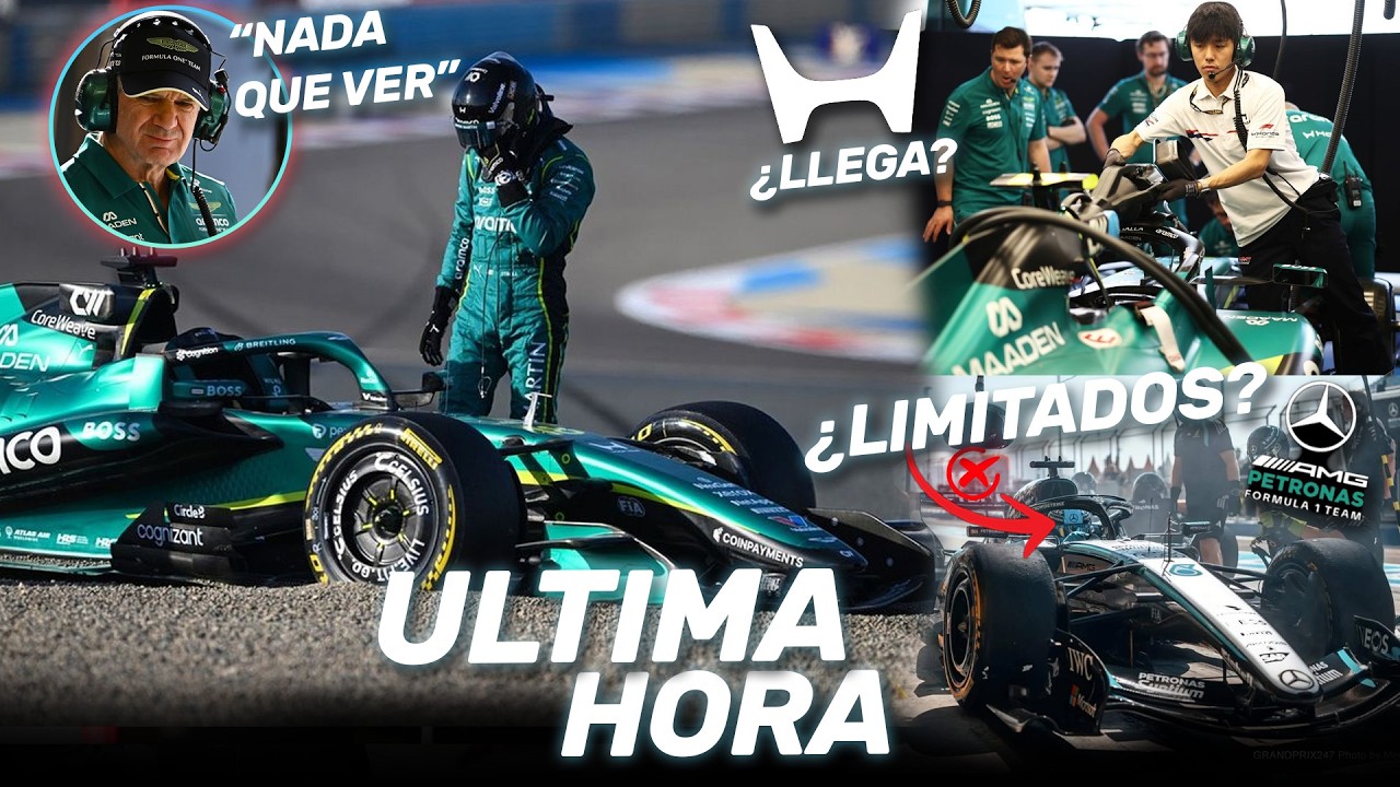 ¡¡ULTIMA HORA!! NEWEY NO ESPERA: las SOLUCIONES HONDA y ASTON MARTIN | PROBLEMAS con MOTOR MERCEDES