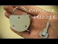 Padlock PUZZLE || Will not open even with the key!