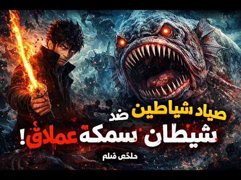معركة ضد شياطين البحر! صياد شياطين يحارب وحشًا عملاقًا لإنقاذ العالم | ملخص فيلم