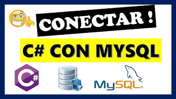 ▷ Introducción CONECTAR C# con MySQL (Base de datos)