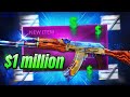 Hunting the 1 million dollar ak-47 BLUE GEM...