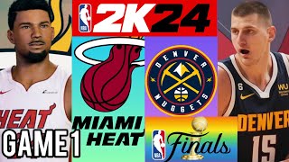 NBA 2K24 my career highlights episode 20 NBA finals game 1