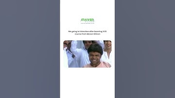 Going to Interview like Pro | VLSI | Maven Silicon | #memes #funny