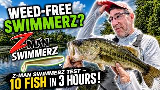 Weed Free Z Man SwimmerZ? Bass and Pickerel Prove It Works
