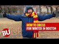 How to Dress For Winter in Boston