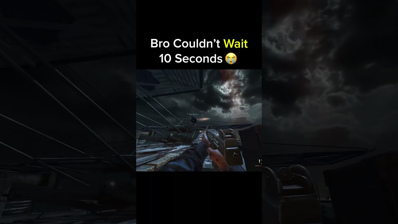 Bro Has No Patience 