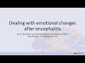 Managing Emotional Changes after Encephalitis - Self Help Guide