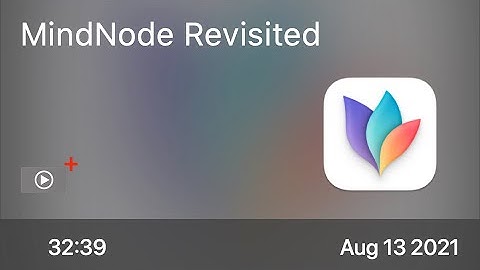 SCOM1073 - MindNode Revisited - Preview