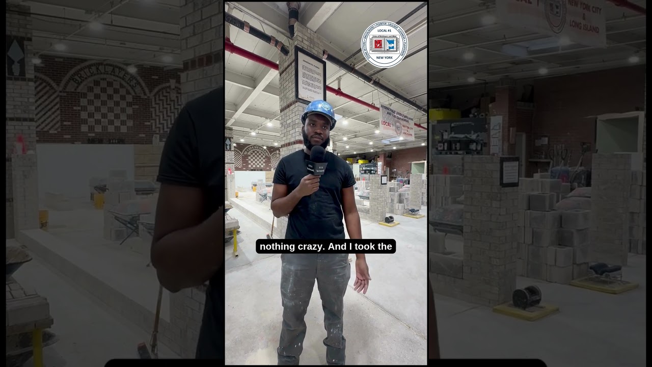 From Trade School to a Promising Career: Akeem Glasgow’s Journey in Masonry - Bricklayer Local 1 NY