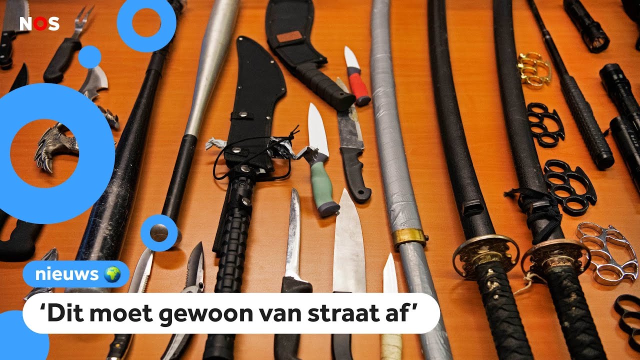 Politie begint met inleveractie voor messen