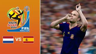FIFA World Cup Rewind: Netherlands Vs Spain in World Cup 2010