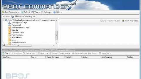 BPOS Commander Video Tutorial: Exchange Public Folder Pre-Migration Analytics