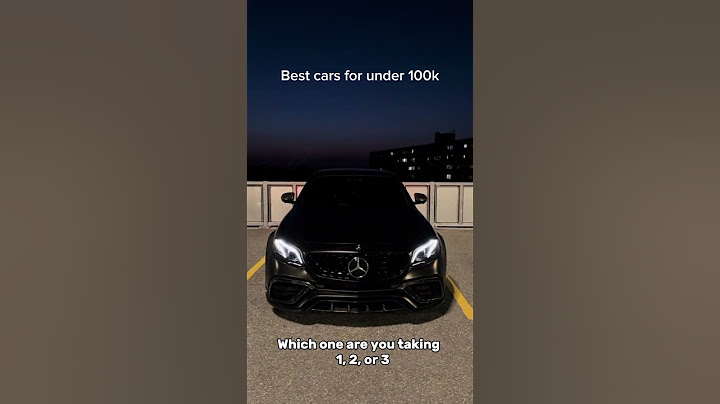 Best cars for under 100k!! Which one are you picking? 😉😉
