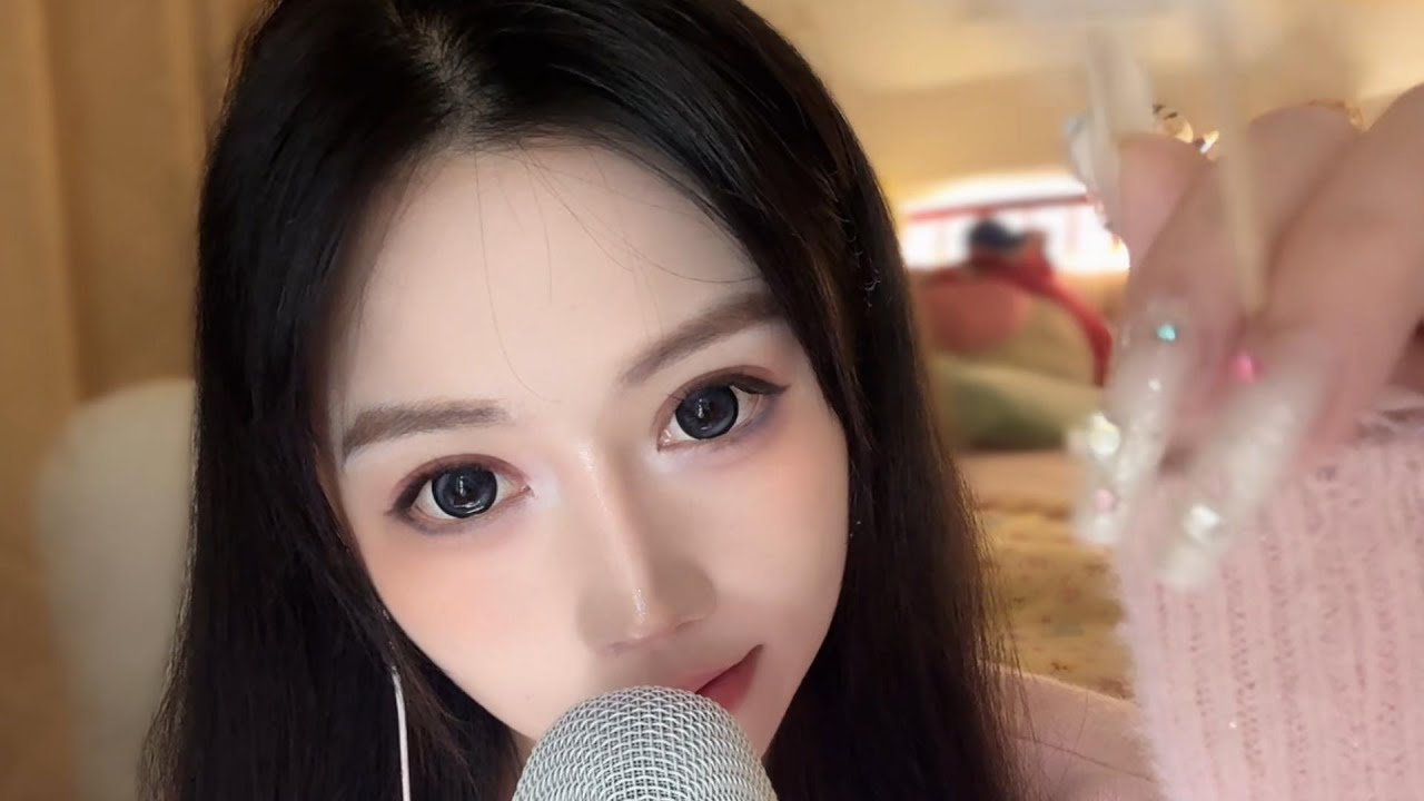 Super Comfortable ASMR | Long Nails Tapping & Accent Whisper for Relaxation