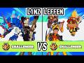 2XKO ▰ L1Nz (Caitlyn / Warwick) vs Leffen (Akali / Teemo) ▰ High Level Gameplay