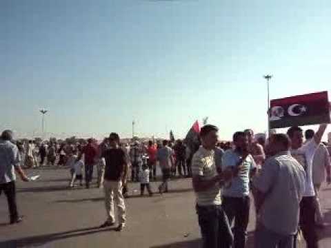 المسيرة المليونية بنغازي 06 07 2011