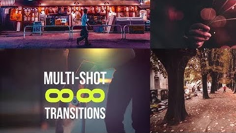 88 Multi-Shot Transitions Premiere Pro Templates