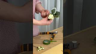DIY Buttonhole Made Simple! 💐 Silk Flower Boutonnière Tutorial