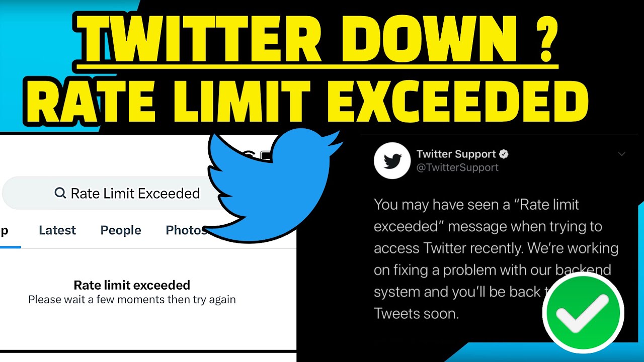 Twitter Update! Twitter Rate Limit Exceeded 100 FIX How To Fix Twitter
