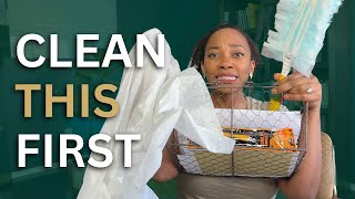 Before You Start Spring Cleaning... Do This First