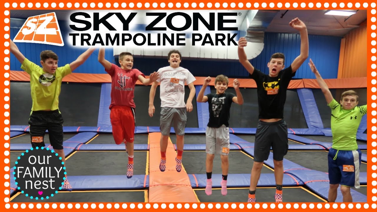 SKYZONE FLIPS & TRICKS - CHASE'S 14th BIRTHDAY PARTY