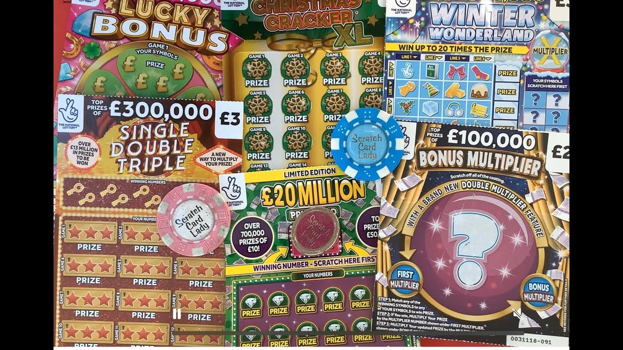 💥💥Боже мой, наконец-то, отличная сессия с 6 скретч-картами лотереи Великобритании, как хорошо мы ...