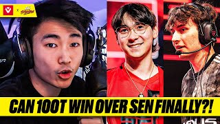 SEN'S FIRST GAME BACK!! | s0m Reacts to Sentinels vs 100 Thieves (VCT 2024: Americas Stage 1)