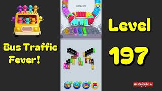 Bus Traffic Fever Level 197 Walkthrough | 🚌🚦 Parking & Color Sort Puzzle | Mini Boss screenshot 4
