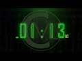 Matrix Binary Code Countdown 2 Minutes 
