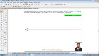 Example 32 on Projection of Plane Surfaces